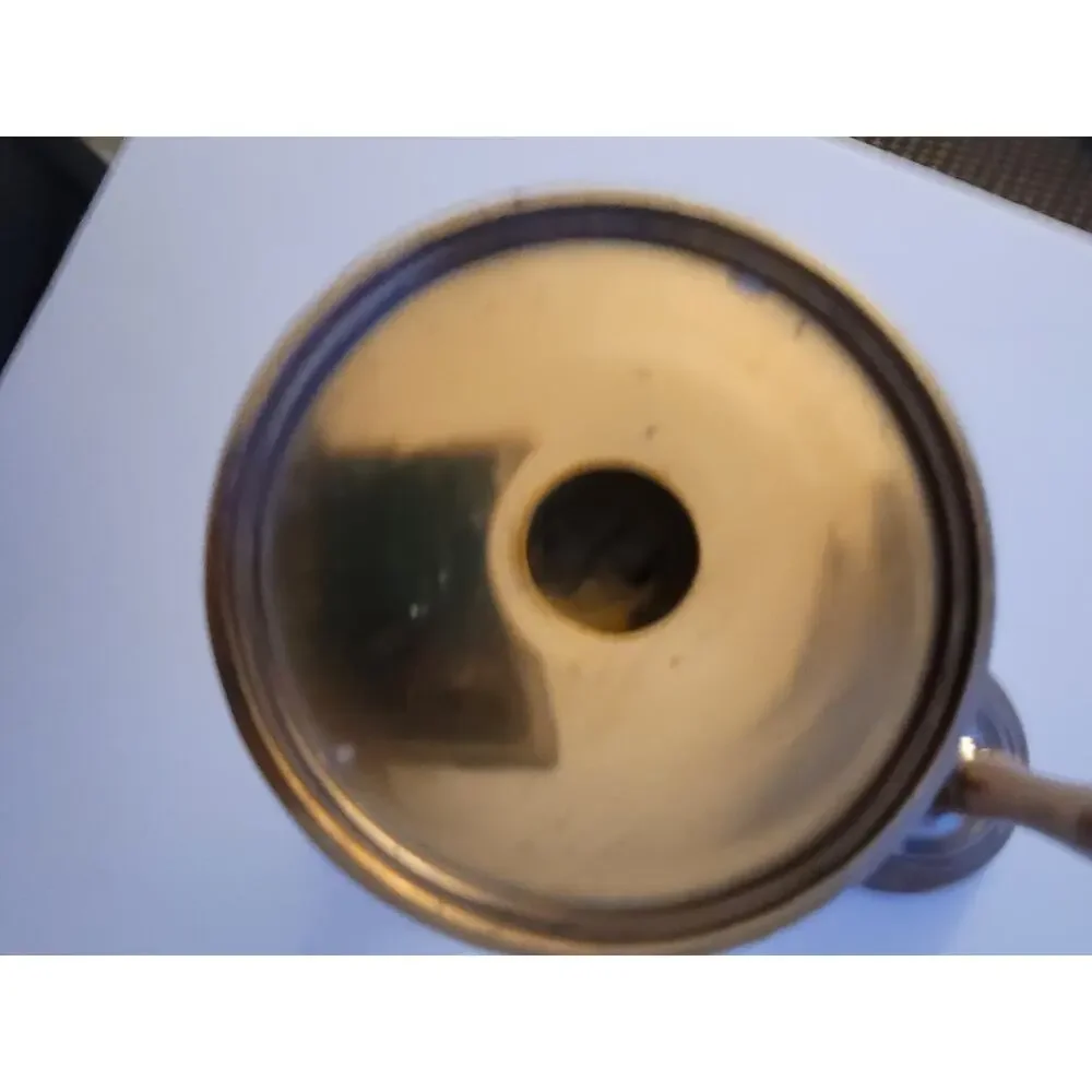 Target brass candle